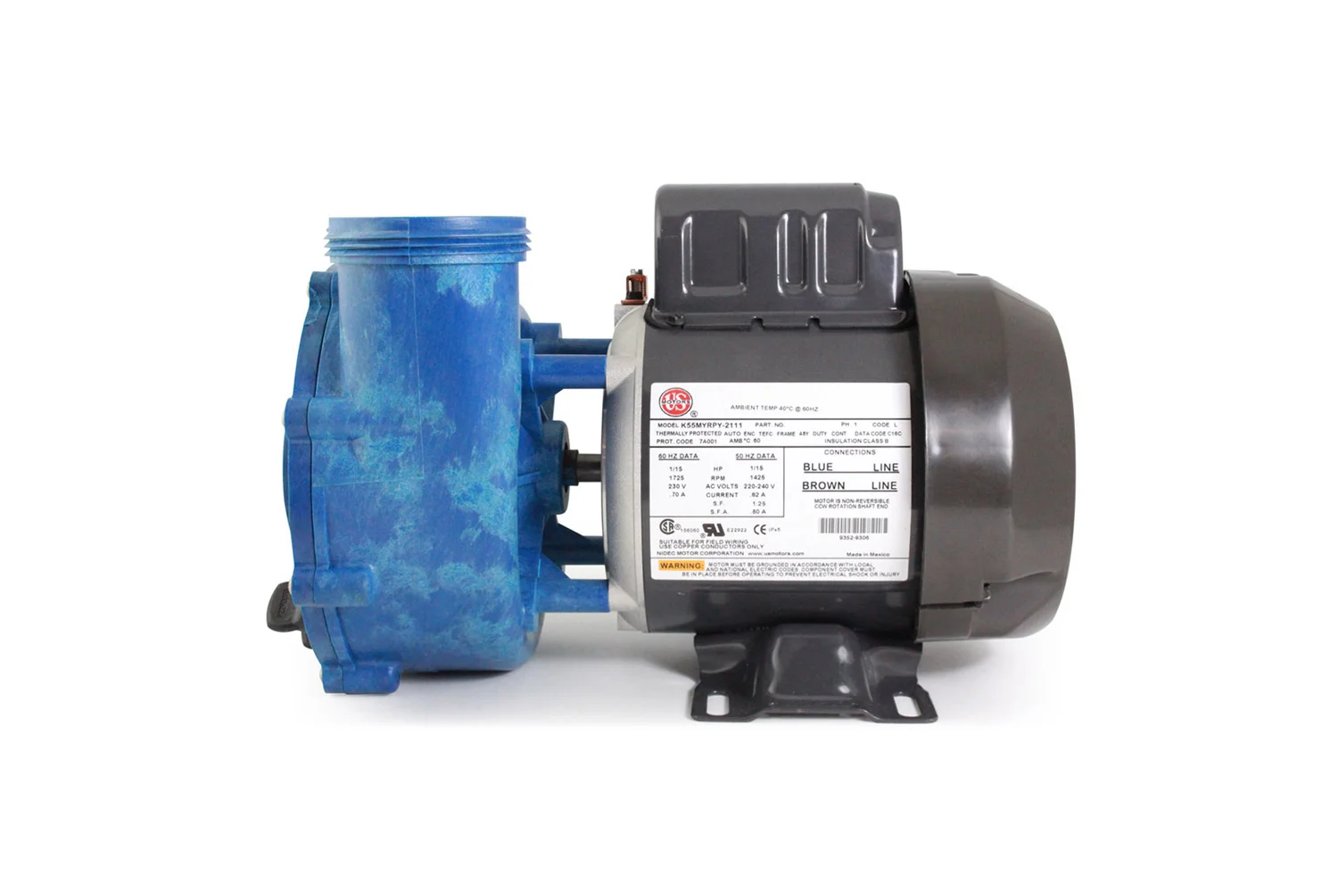 Gecko Circ-Master XP Cirkulationspump Swimspa 2" anslutning